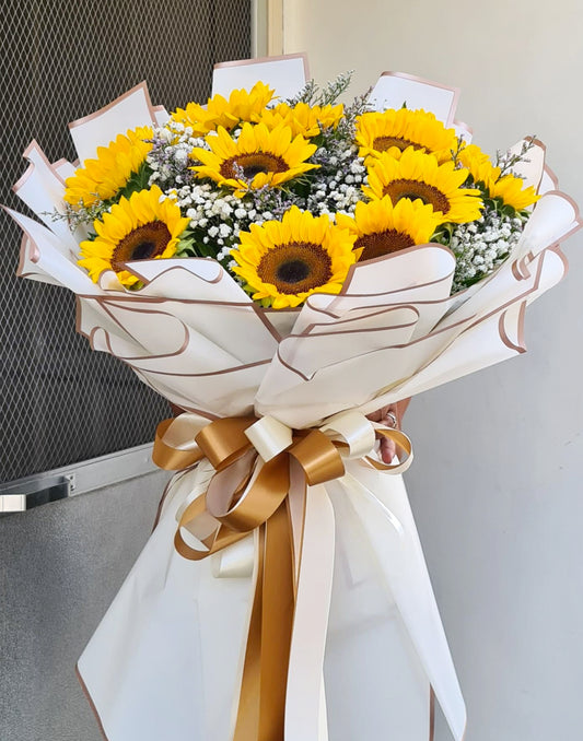 Summer Hush Sunflower Bouquet